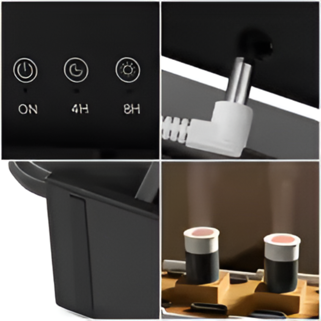 Barco humificador de Aroma y Aceites esenciales